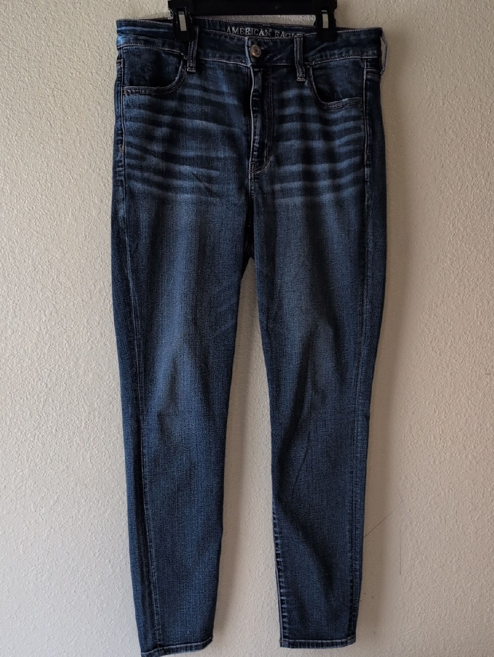 American Eagle Dark Wash High-Rise Jeans
